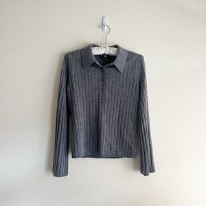 Banana Republic Nezha Merino Wool Polo XSP